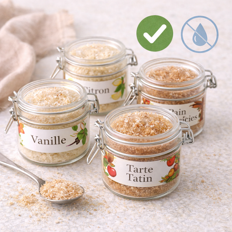 Comment bien conserver ses sucres aromatisés