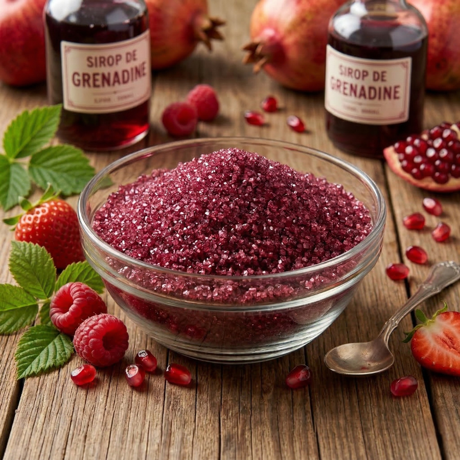 Sucre Aromatisé Grenadine